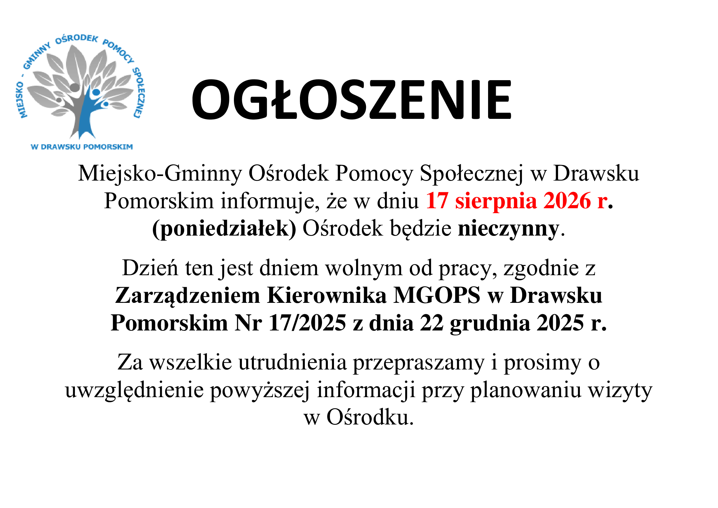 Ogłoszenie