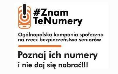 Zdjęcie do Kampania społeczna #ZnamTeNumery
